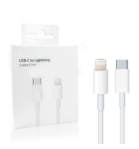 Apple USB-C to Lightning Cable Compatible with Apple iPhone/iPad | 1M White