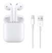 Picture of Apple Airpods  2nd Generation With MagSafe Wireless Charging Case  For iPhone 14/13/12/11/8/7/ and Support all iOS devices