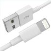 Picture of High-Speed USB to Lightning Cable for Apple iPhone Fast Charging & Data Transfer 1M White