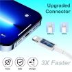 Picture of High-Speed USB to Lightning Cable for Apple iPhone Fast Charging & Data Transfer 1M White