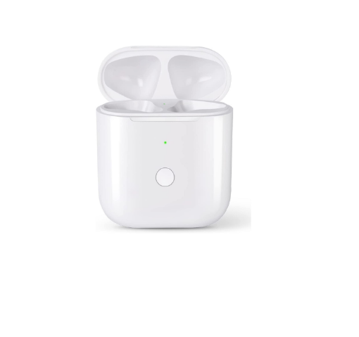 Picture of Wireless Charging Case Replacement For Airpods 2nd Generation With Bluetooth Pairing Sync Button