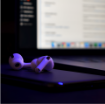 Picture of Airpods Pro (2nd generation) with MagSafe Charging Case (USB-C) For Apple | IPX4 Rating | Bluetooth Noise Cancelling Wireless Airpods